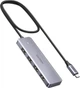USB-концентратор UGREEN USB-C на 4 порти USB 3.0 (OTG, додаткове живлення), Хаб для ноутбука/телефону - зображення 1