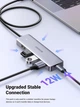 USB-концентратор UGREEN USB-C на 4 порти USB 3.0 (OTG, додаткове живлення), Хаб для ноутбука/телефону - зображення 4