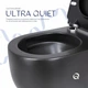 Унітаз підвісний Qtap Taurus безободковий з сидінням Soft-close QT2433084EUQMB - зображення 5