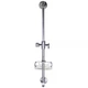 Душова стійка Globus Lux 65 см з мильницею, хром (DS-1106-CR) - зображення 1