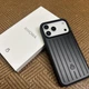 Чохол панель The RIMOWA Aluminium Case для Apple iPhone 17 Pro Max Black - зображення 5