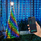 LED-гирлянда Конский Хвост 250 диодов 2,5 м RGB с пультом ДУ USB питание для декора - изображение 1