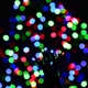 Светодиодная гирлянда Нить 18 м 350 LED разноцветная с 8 режимами для внешнего и внутреннего декора на черном проводе от сети - изображение 2