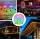 Светодиодная гирлянда 200 LED 20 метров USB с пультом RGB для новогоднего декора - изображение 6