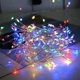 Світлодіодна гірлянда-феєрверк 5 м 150 LED мультикольорова прозора кімнатна модель Роса - зображення 5