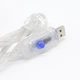 Гирлянда LED 200м 2000LED USB зеленый провод с пультом для новогодней елки - изображение 7
