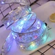 Світлодіодна гірлянда стрічка від батарей, 5м, 50 LED, BL-LC44B, Різнокольорова - зображення 6