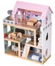 Будиночок для ляльок дерев’яний EcoToys 3 поверхи, тераса, комплект із 15 меблів (5905817004003) - зображення 1