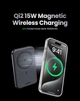 Внешний аккумулятор UGREEN PB763 Qi2 20W с магнитным креплением, 10000 мАч, MagSafe 15W для iPhone 17 и 16 Pro Max Black (55135) - изображение 14