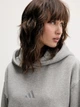 Худи женское Adidas All Szn Holiday Glitter Fleece JV5757 M Серое (4068808679572) - изображение 9