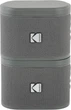 Głośnik przenośny Kodak Soundbrix Bluetooth 5W 2 szt. Treble Gray (4895218340682) - obraz 1