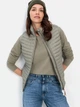 Теплый жилет короткий женский Camel Active Vest 360460-9E50-36 40 Хаки (4064478866533) - изображение 4