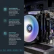 Ігровий комп'ютер ASGARD (I225F.32.S10.56.6099) / Intel Core Ultra 5 225F (3.7–5.0 ГГц) / RAM 32 ГБ / SSD 1 ТБ / NVIDIA GeForce RTX 5060 8 ГБ - изображение 6
