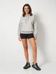 Худи женское Adidas Holiday 3-Stripes Fleece JM1869 XL Серое с белым (4068807380943) - изображение 3