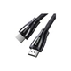 Кабель мультимедійний HDMI M to HDMI M 2.0m braided HD140 black Ugreen (80403) - зображення 1