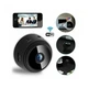 Мини IP-камера 1080P и 720P A9 Wi-Fi HD обзором на 150 градусов и диапазоном 5 метров, пластиковая, черная - изображение 3