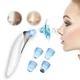 Вакуумный очиститель для чистки пор лица с 4 насадками Derma suction DS Vacuum 19 х 4,5 см, 2 скорости, от 2 батареек AA, белый - изображение 3