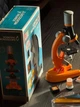 Детский микроскоп Scientific Microscope с регулируемой подсветкой и увеличением в 100,400 и 1200 раз, от 2 батареек АА - изображение 7