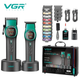 Комплект машинка для стрижки и триммер VGR 2 в 1 V-885 S2 GREEN - изображение 2