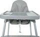 Krzesełko do karmienia Hedo regulowane Szare (5904041148026) - obraz 2