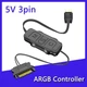 Контроллер подсветки 5V 3PIN ARGB с SATA питанием Удлинитель для вентиляторов и световых лент ПК - изображение 2