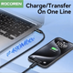 Кабель Rocoren Type-C to Type-C 60W 0.5м - изображение 2