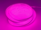 Світлодіодна стрічка 2835-120led-11х5.5mm-220V 9W/m IP65 рожева (50м в бабіні) #17-P AVT - зображення 2