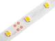 Світлодіодна стрічка 2835-60led-8mm-12V IP20 одинарна плата тепло білий МТК - зображення 2