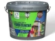 Резиновая краска для крыш Colorina 12 кг RAL 3009 красно-коричневая - изображение 1