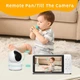 Беспроводная видеоняня Baby Monitor T6X на аккумуляторе, с Wi-Fi, подключением к телефону, двусторонней связью, видеонаблюдением, ночным видением и 5-дюймовым HD экраном Цифровая радионяня - изображение 8