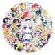 Набор наклеек стикеров Дракорничная госпожи Кобаяси Kobayashi-san Chi no Maid Dragon 50 штук наклейки - изображение 1