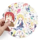 Набор наклеек стикеров Дракорничная госпожи Кобаяси Kobayashi-san Chi no Maid Dragon 50 штук наклейки - изображение 5