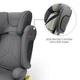 Автокресло Kinderkraft Xpand 2 Pro i-Size Grey (KCXPPR02GRY0000) - изображение 4
