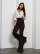 Брюки ISSA PLUS 15457 XL темно-коричневые (issa2007682772018) - изображение 1