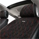 Комплект преміум накидок для сидінь CarLife Nitro, black-red SC40114 - зображення 6