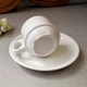 Набор кофейный Extra white (чашка с блюдцем) 150 мл (W0284) - изображение 2