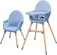 Стульчик для кормления 2 в 1 Kinderkraft Fini 2 Nordic Breeze (KHFINI02NOR0000) - изображение 1