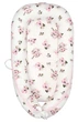 Кокон-гніздечко для новонародженого Hedo Квіти 90 x 50 см (5904041137600) - зображення 1