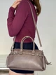 Стильна жіноча сумка з екошкіри David Jones CM7699 - мокко - изображение 3