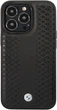 Etui plecki BMW Leather Diamond Pattern do Apple iPhone 14 Pro Black (3666339066543) - obraz 2