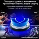 Капа для боксу мма боксерська бокс для боксерів захисна GDragon карате тхеквондо кікбоксингу тайського боксу єдиноборств хокею для зубів спортивна анатомічна для дорослих тришарова силіконова з термопластика Блакитна 1_1_L_5 - зображення 7