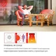 Инфракрасный обогреватель Blumfeldt Heat Guru 360 (10032458) - изображение 2
