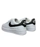 Мужкие кроссовки демисезонные Air Force 1 41 White-Black - изображение 4