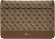 Etui na laptopa Guess 4G Stripe Metal Logo 14" Brown (3666339110833) - obraz 1