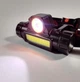 USB Led Фонарь Фонарик на лоб , Налобный 500 LM Универсальный Кемпинговый Походный Портативный Инспекционный Лампочка Аккумуляторный на Батарейке - изображение 4