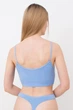 Бесшовный топ на тонких бретелях Giulia CAMI TOP L/XL Blue-lacecap hydrangea, Топ для спорта - изображение 3