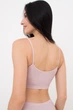 Безшовний топ на тонких бретелях Giulia CAMI TOP S/M Pink-burnished lilac, жіночий топ з мікрофібри - зображення 3