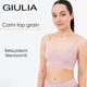 Бесшовный топ на тонких бретелях Giulia CAMI TOP GRAIN L/XL Pink-burnished lilac, Майка на тонких бретелях - изображение 1