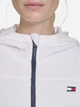 Толстовка на молнии с капюшоном на флисе женская Tommy Hilfiger 282058055 XL Белая (1159849540) - изображение 5