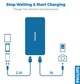 Philips Power Bank 20000mAh (DLP1720CV) Deep Blue - зображення 5